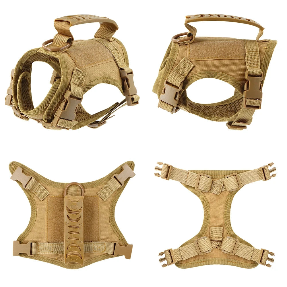 Petavel Adjustable Cat Harness With Top Handle Breathable Mesh