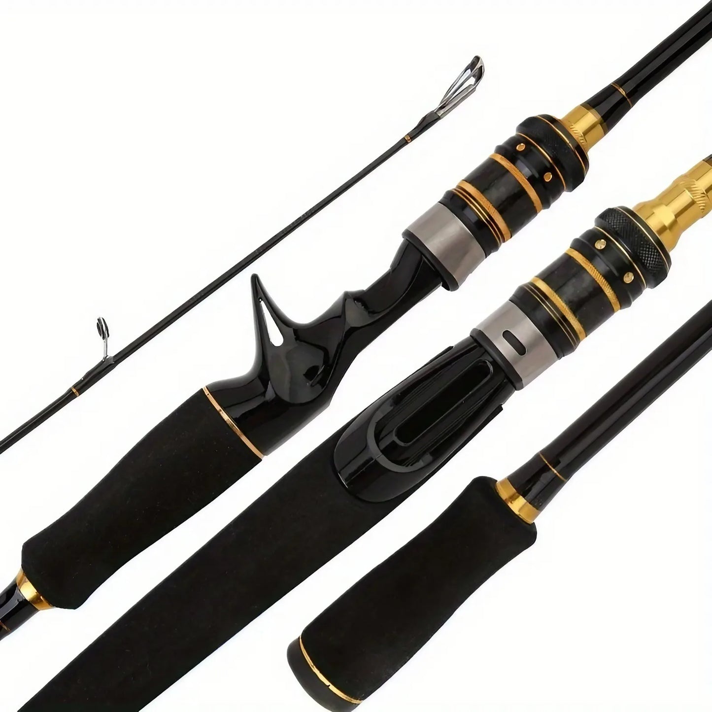 High-Sensitivity Carbon Fiber Fishing Rod for Fly and Drag