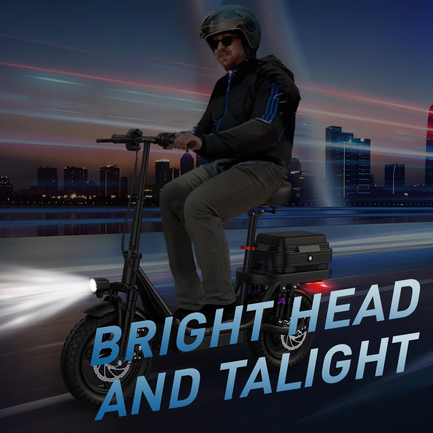 Foldable Electric Scooter 700W Peak 48V