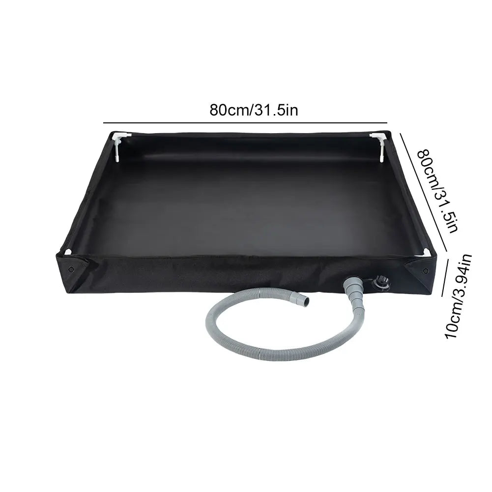 Shunmaii Foldable Shower Base With Drain Hose For RV Camping