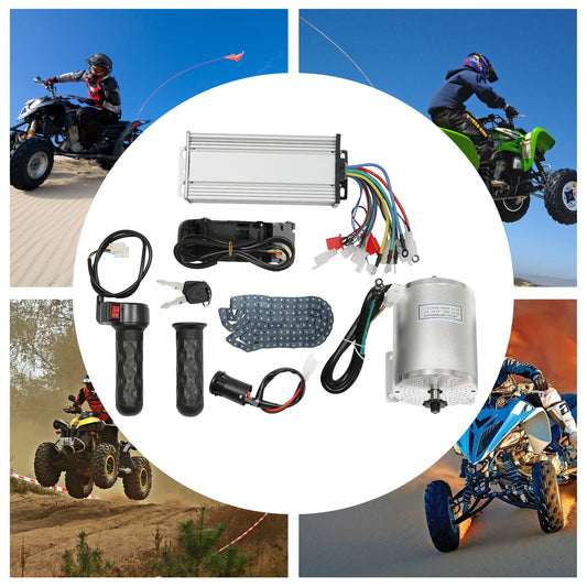 Brushless Motor 3000W E-Bike Kit 48-72V High-Performance Three-Speed Controller Module