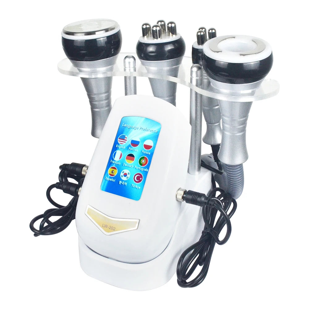 MISSHEARTH 4 In 1 Vacuum Therapy Cavitation RF Slimming Machine