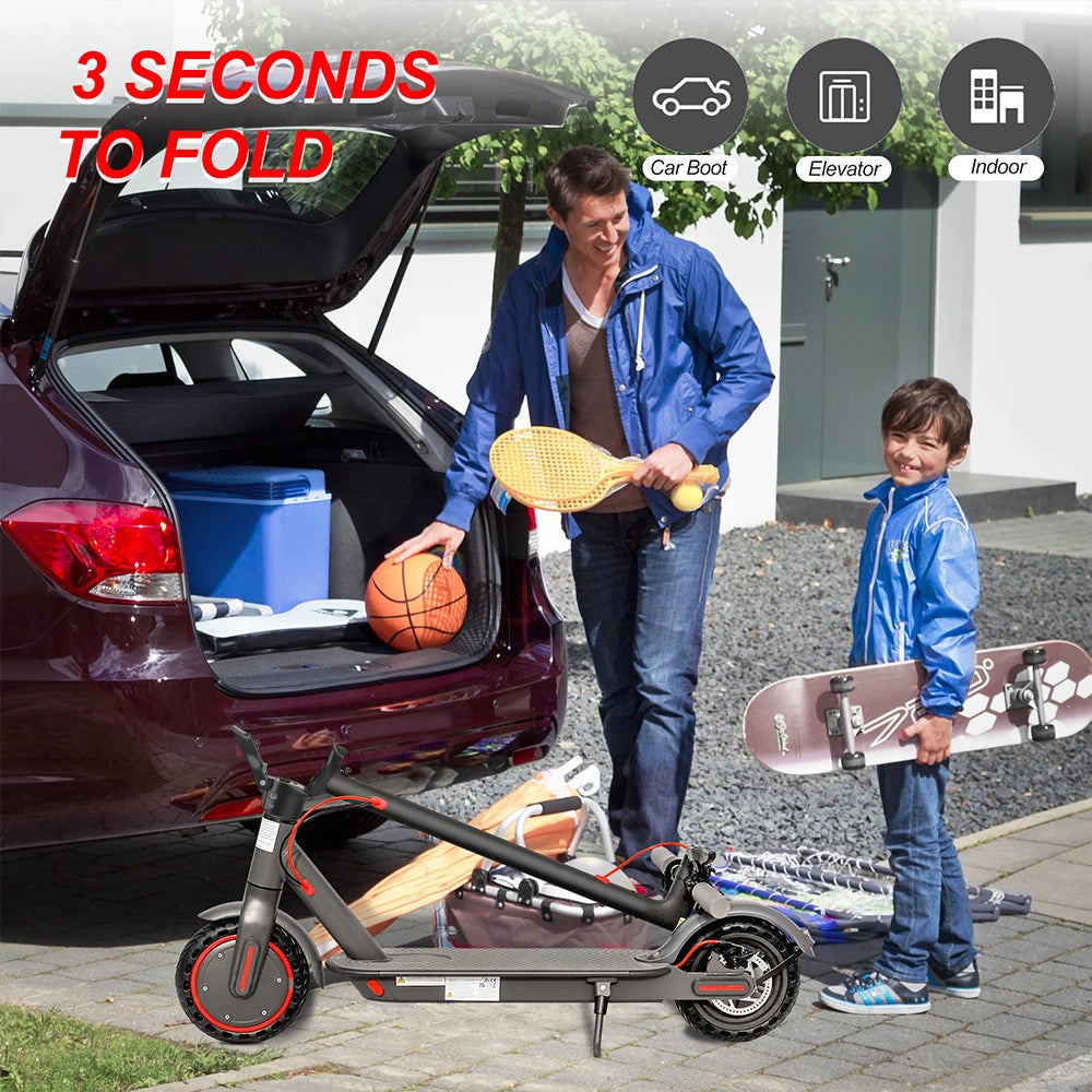 AOVOPRO ES80 Electric Scooter 350W Foldable With App Control 21 Mile Range