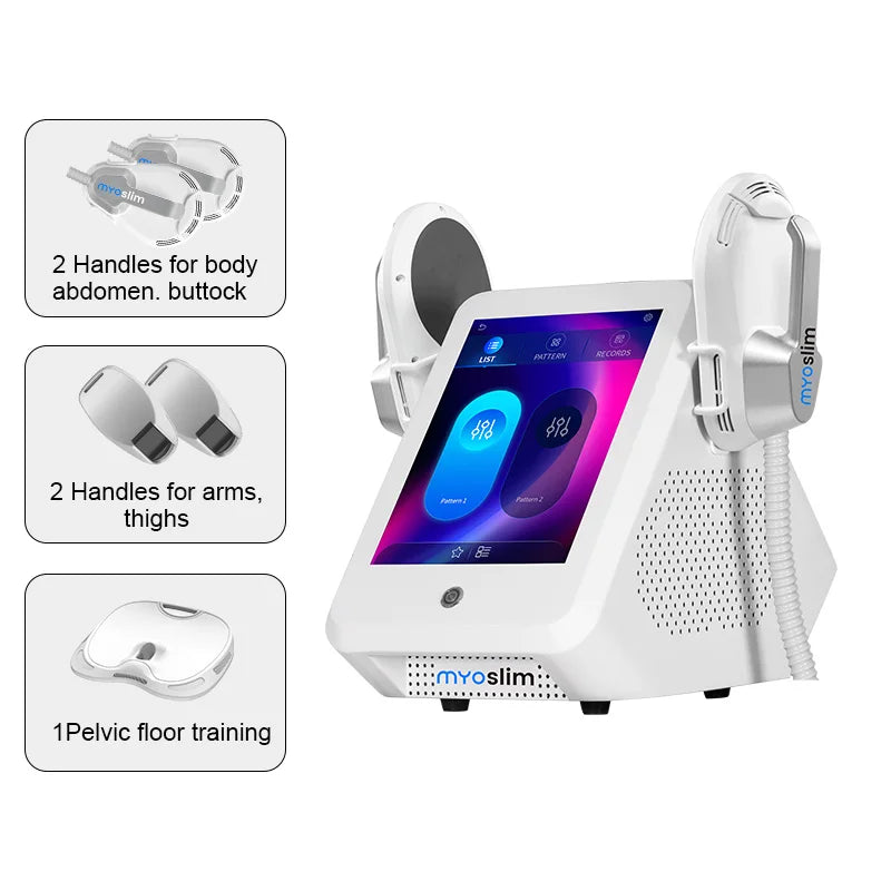 Myoslim EMS Body Sculpt Fat Removal Machine With RF Electromagnetic Therapy Portable