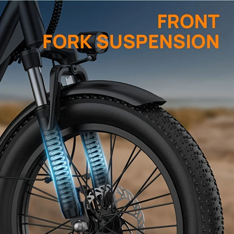 URLIFE 1000W E20 Electric Bike with Removable Battery