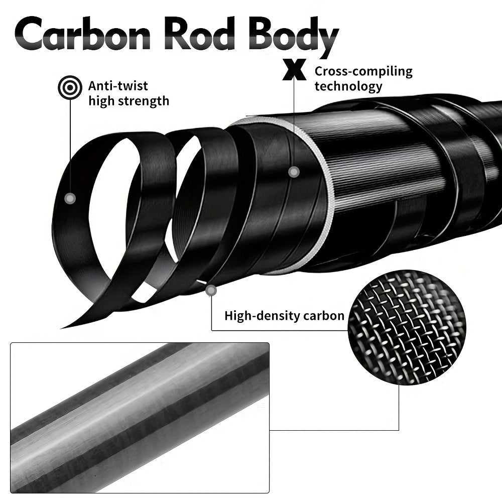 Pro Beros Fishing Rod And Reel Combo Kit With Lure