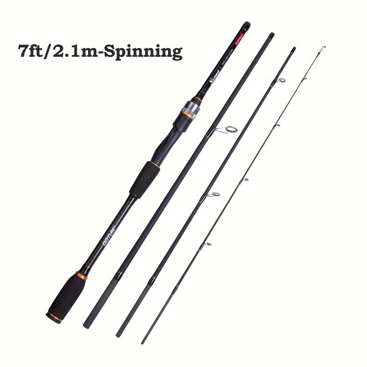 Goture Xceed Travel Carbon Spinning and Casting Rod
