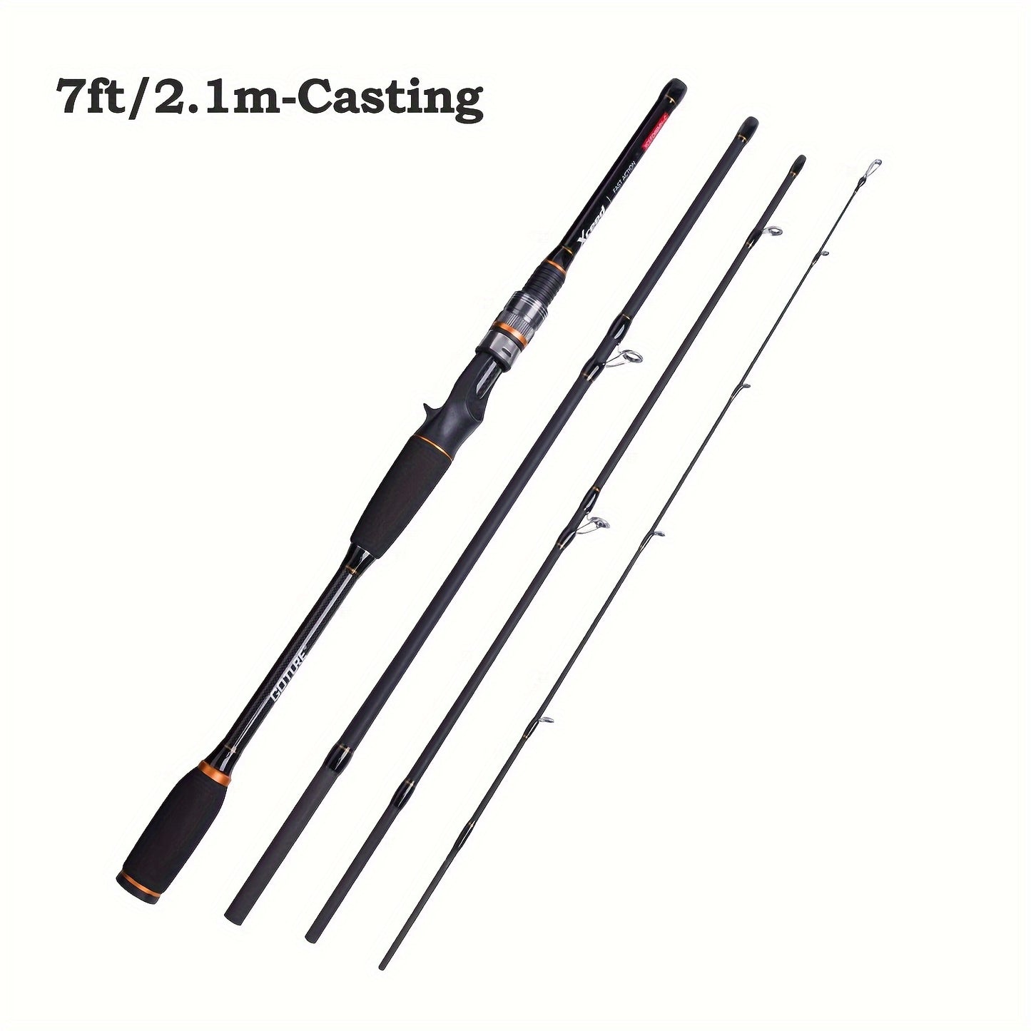 Goture Xceed Travel Carbon Spinning and Casting Rod