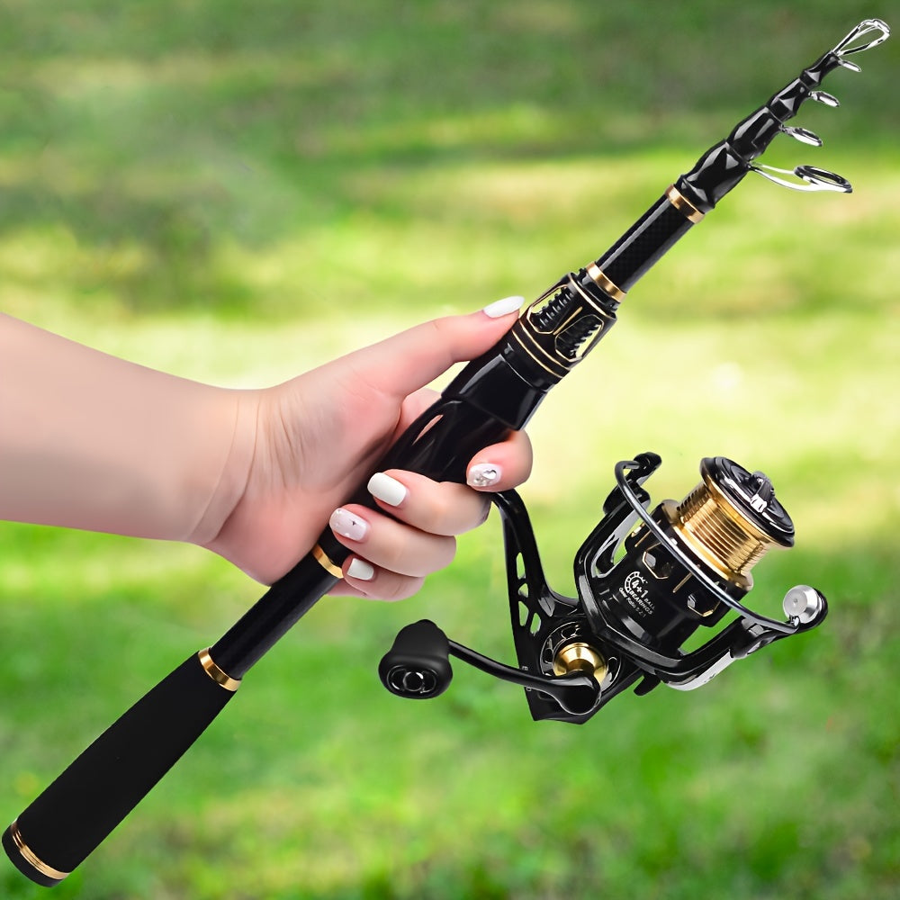 Pro Beros Fishing Rod And Reel Combo Kit With Lure