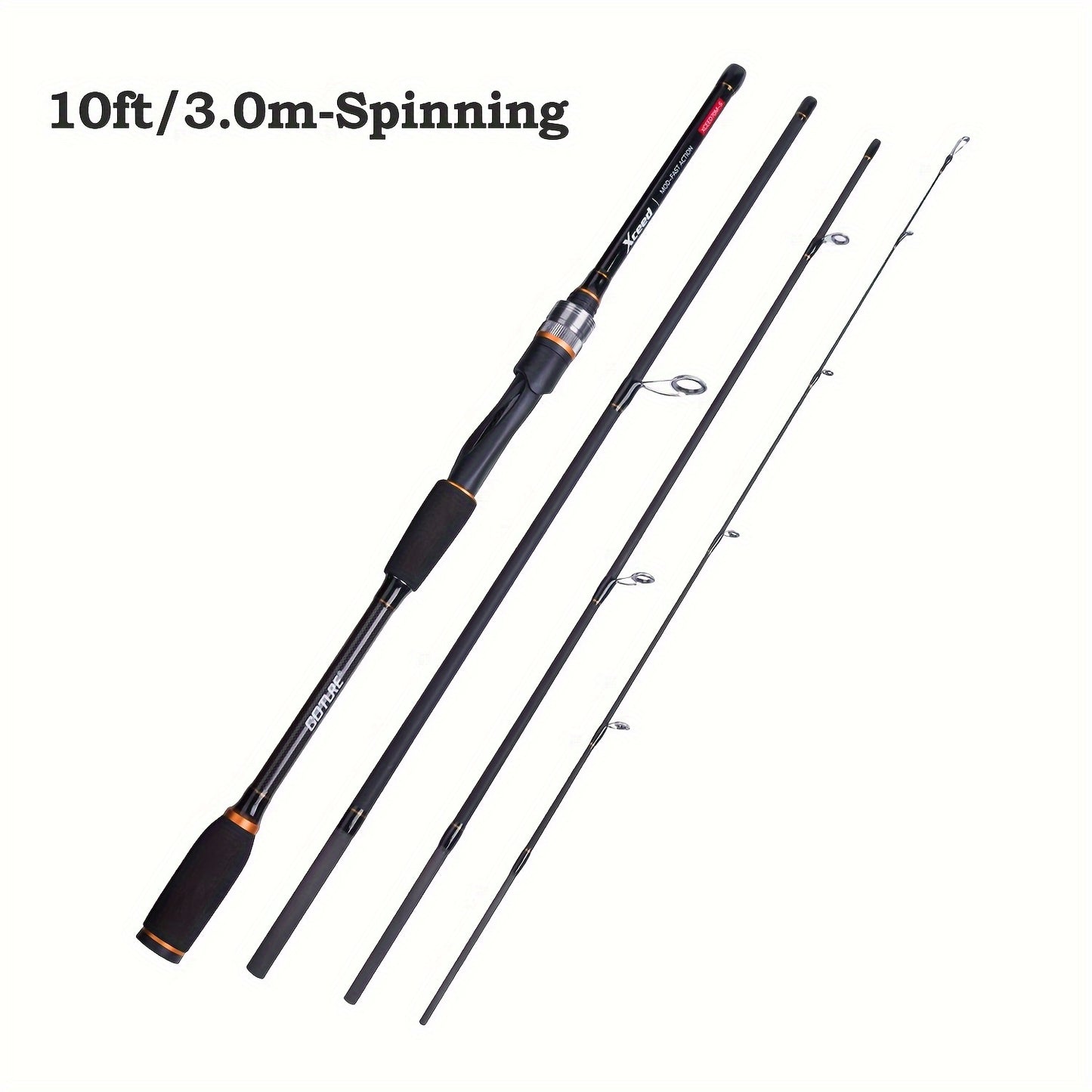 Goture Xceed Travel Carbon Spinning and Casting Rod